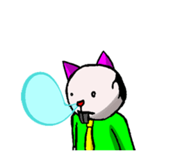 OYAZI cat sticker #2245788