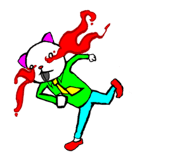 OYAZI cat sticker #2245800