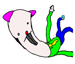 OYAZI cat sticker #2245805