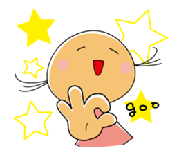 daily life of a girl sticker #2246226