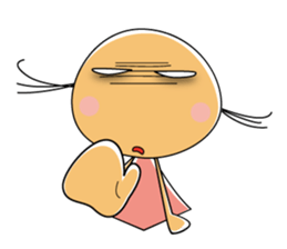 daily life of a girl sticker #2246230