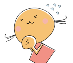 daily life of a girl sticker #2246234