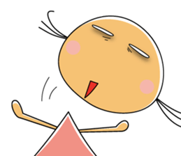 daily life of a girl sticker #2246235