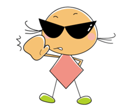 daily life of a girl sticker #2246260