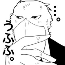 araburu hashibirokousan sticker #2246280