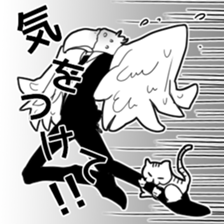 araburu hashibirokousan sticker #2246297