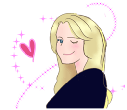 Business woman in Japanese sticker #2246334