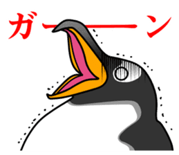 Gentoo Penguin Sticker sticker #2246617