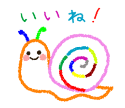 The colorful world of crayons sticker #2247368