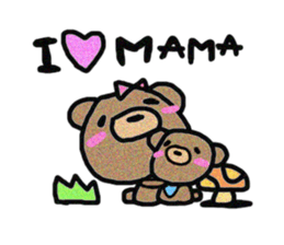 Kumama and Kumanbou sticker #2247999