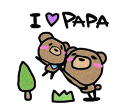 Kumama and Kumanbou sticker #2248000