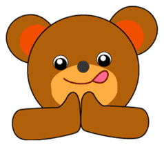 A cute bear sticker #2248656