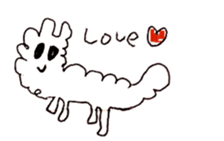 nursing dog charmy sticker #2248676