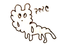 nursing dog charmy sticker #2248690