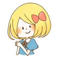 expressive girl sticker #2248724