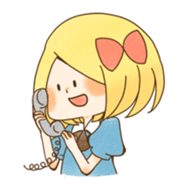 expressive girl sticker #2248735