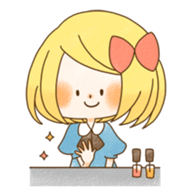 expressive girl sticker #2248743