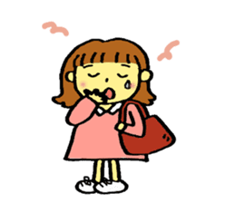 Friends nonchalant 2 sticker #2249076