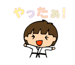 Judo girls sticker #2249387