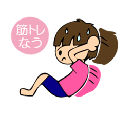 Judo girls sticker #2249417