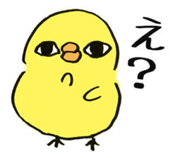 A Cute and Funny Chick sticker #2249572