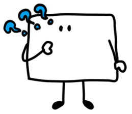 Square&Semicircle sticker #2250226