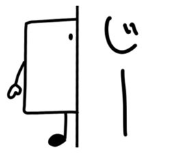 Square&Semicircle sticker #2250227