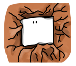 Square&Semicircle sticker #2250250