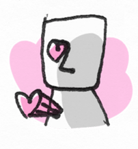 HAPPY Moai-Kun sticker #2250752