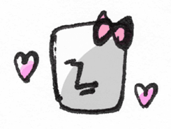 HAPPY MoaiKun by よもぎ sticker 2250746