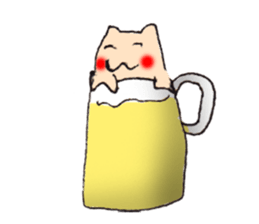 hermit crab cat sticker #2251509