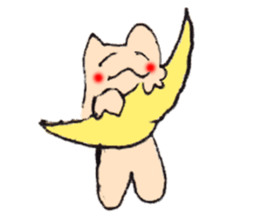 hermit crab cat sticker #2251510