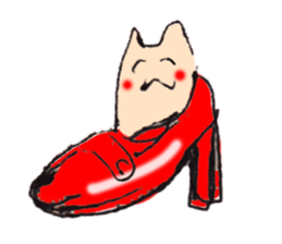 hermit crab cat sticker #2251513