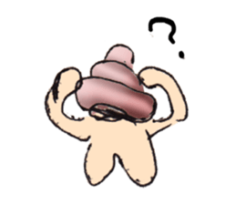 hermit crab cat sticker #2251526