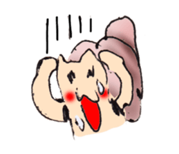 hermit crab cat sticker #2251531