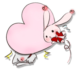 Pinky Rabbit & Soft Cat sticker #2251578
