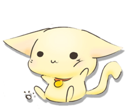 Pinky Rabbit & Soft Cat sticker #2251582