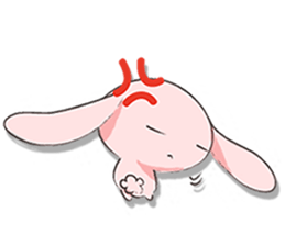 Pinky Rabbit & Soft Cat sticker #2251598