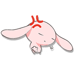 Pinky Rabbit & Soft Cat sticker #2251598