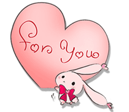 Pinky Rabbit & Soft Cat sticker #2251600