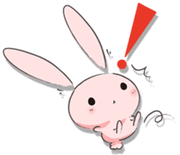 Pinky Rabbit & Soft Cat sticker #2251601