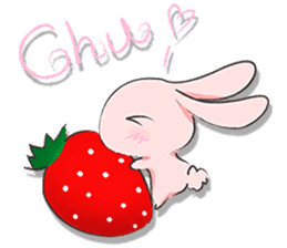 Pinky Rabbit & Soft Cat sticker #2251607
