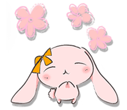 Pinky Rabbit & Soft Cat sticker #2251613