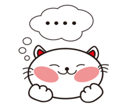 happiness cat sticker #2251938