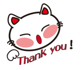 happiness cat sticker #2251942