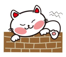 happiness cat sticker #2251949