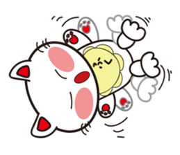 happiness cat sticker #2251955