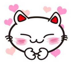 happiness cat sticker #2251958