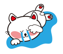 happiness cat sticker #2251960