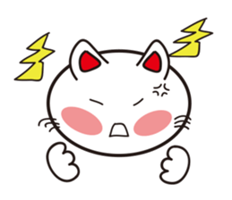 happiness cat sticker #2251963